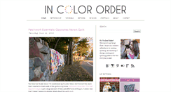 Desktop Screenshot of incolororder.com